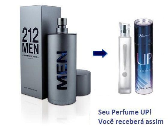 Perfume Masculino- 50ml-UP! 45 - 212 Men