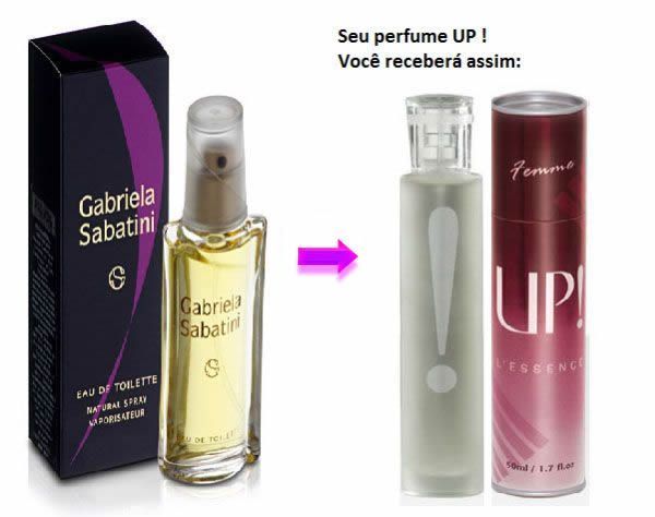 Perfume Feminino 50ml - UP!  - Gabriela Sabatini